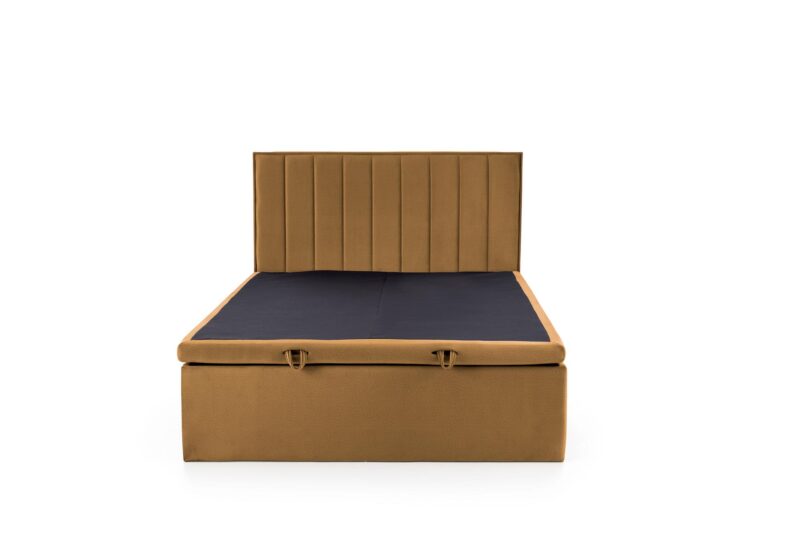 Voodi ASTORIA 160x200, sinepikollane