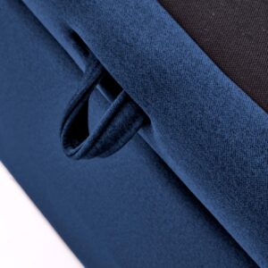 Voodi ASTORIA 160x200, tumesinine