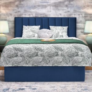 Voodi ASTORIA 160x200, tumesinine