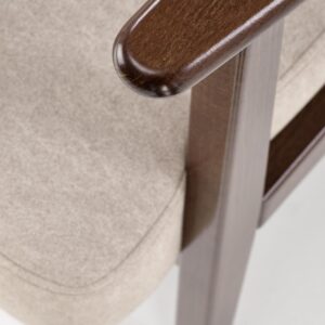 Tugitool MILAVOR 1S, beež / tume pähkel