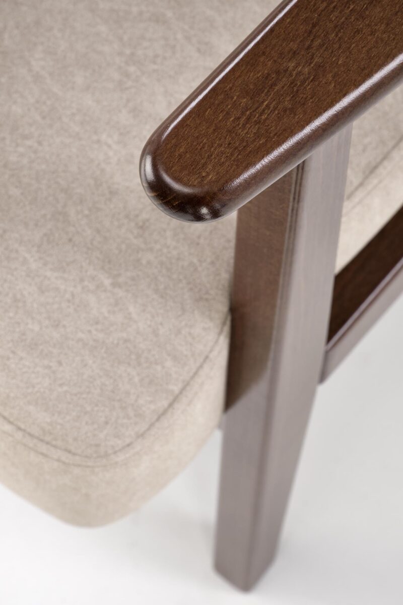 Tugitool MILAVOR 1S, beež / tume pähkel