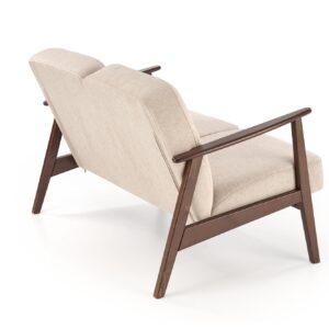 2010001202158_4 Diivan MILAVOR 2S, beež/ tume pähkel