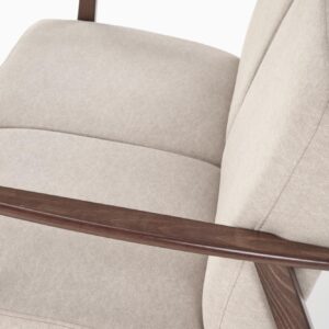 2010001202158_5 Diivan MILAVOR 2S, beež/ tume pähkel