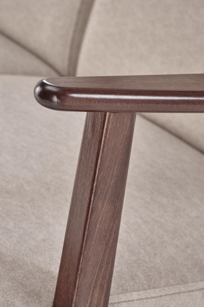 2010001202158_6 Diivan MILAVOR 2S, beež/ tume pähkel