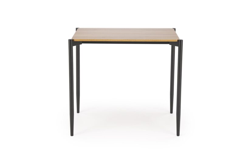 Komplekt NARDIN, laud + 2 tooli, värv: naturaalne / must