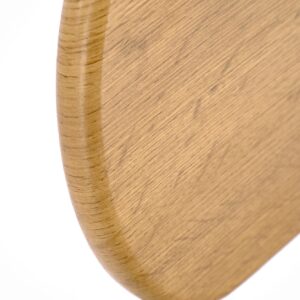 Komplekt NARDIN, laud + 2 tooli, värv: naturaalne / must