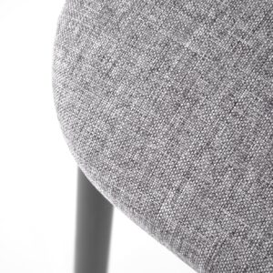 Komplekt NARDIN, laud + 2 tooli, värv: naturaalne / must