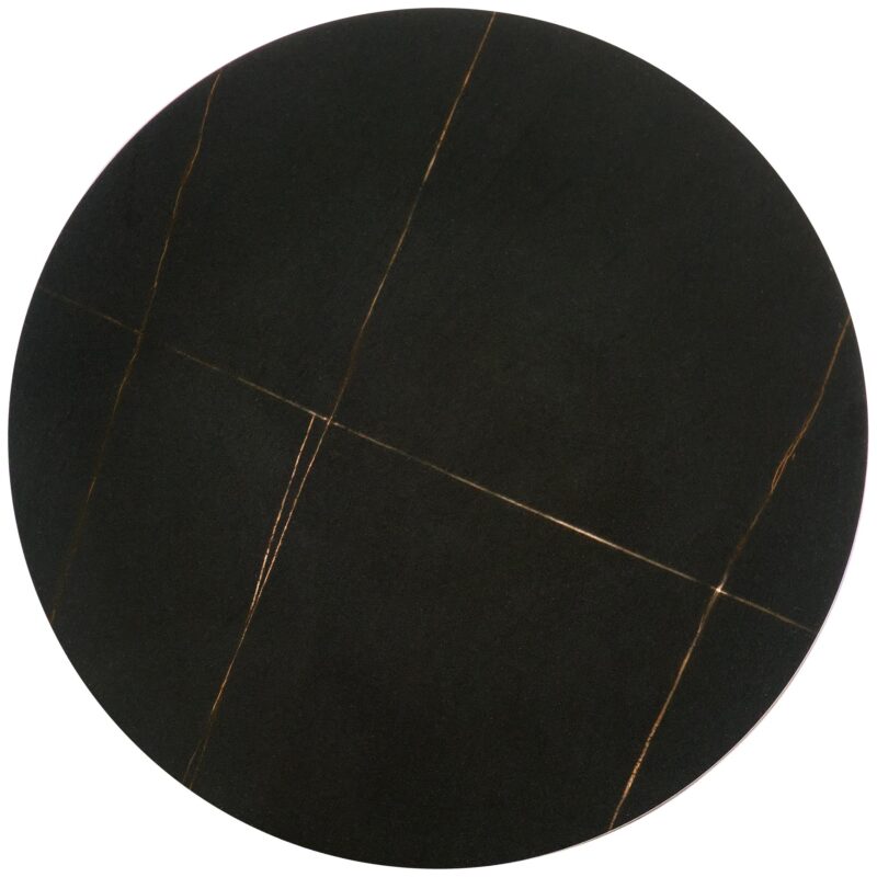 Kohvilaud VERDON, must marmor / must