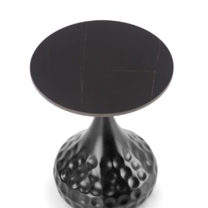 Kohvilaud VERDON, must marmor / must