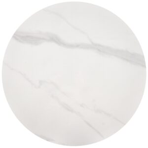 Kohvilaud TALBER, valge marmor / valge / kuldne