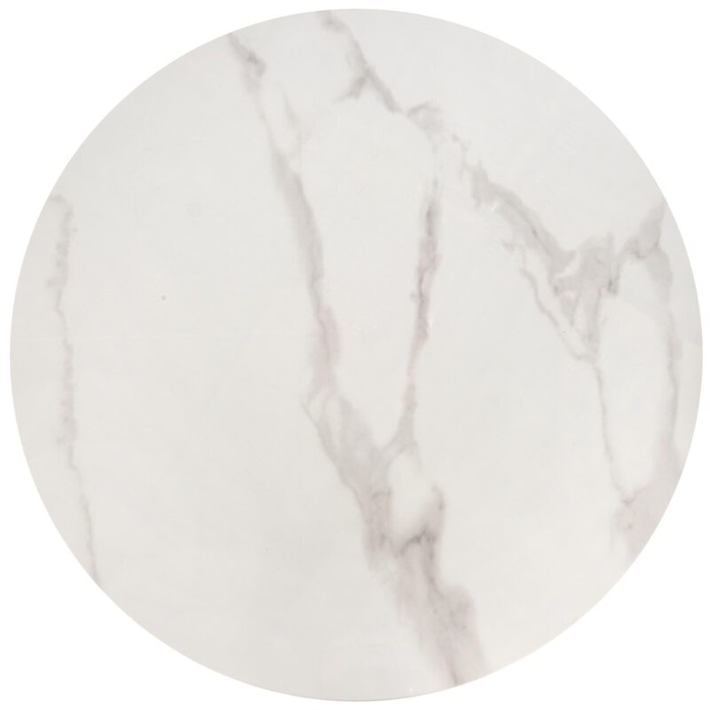 Kohvilaud OSARIS, valge marmor / valge