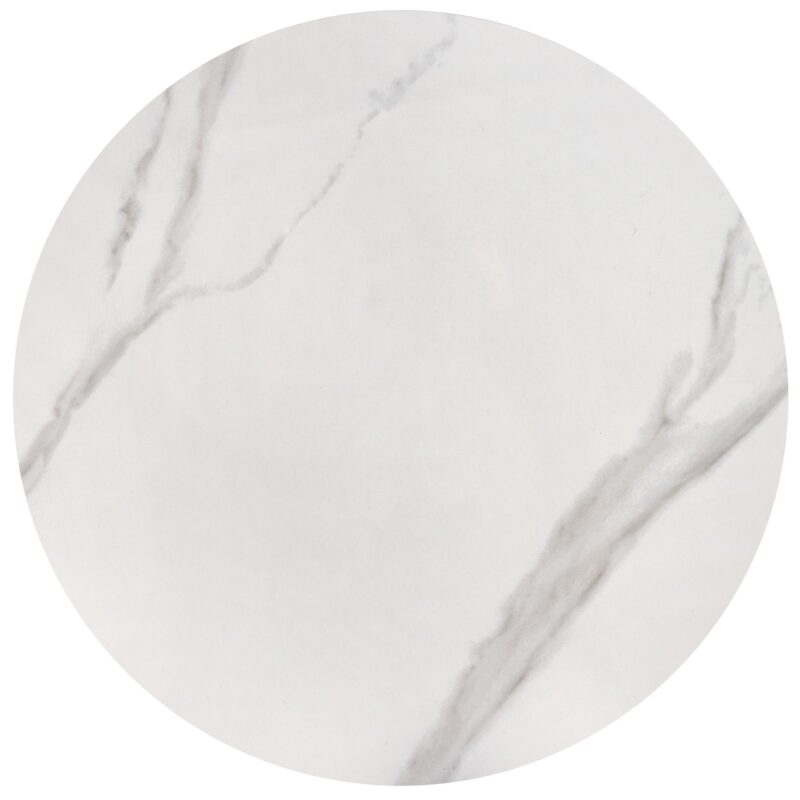 Kohvilaud OSARIS, valge marmor / valge