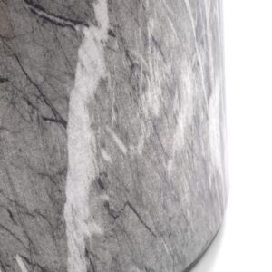 Kohvilaud ROSLEN, valge marmor / hall marmor / kuld