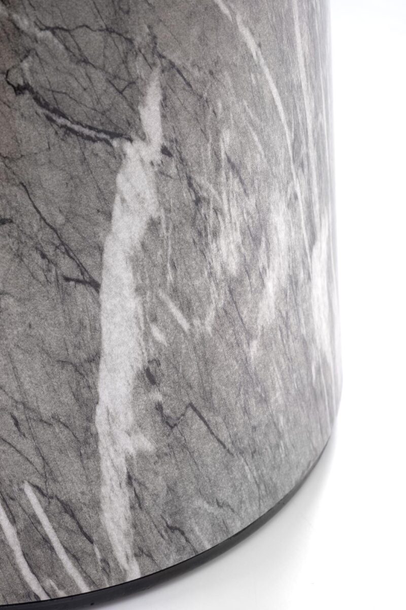 Kohvilaud ROSLEN, valge marmor / hall marmor / kuld