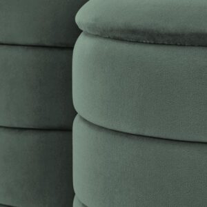 Tumba komplekt PARELO, värv: tumeroheline