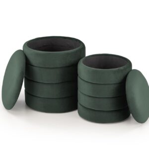 Tumba komplekt PARELO, värv: tumeroheline