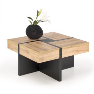 Kohvilaud SEVANO, tamm / must