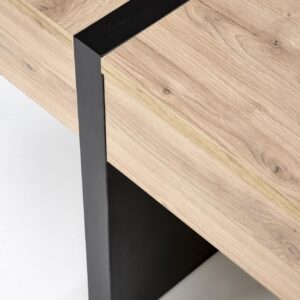 Kohvilaud SEVANO, tamm / must