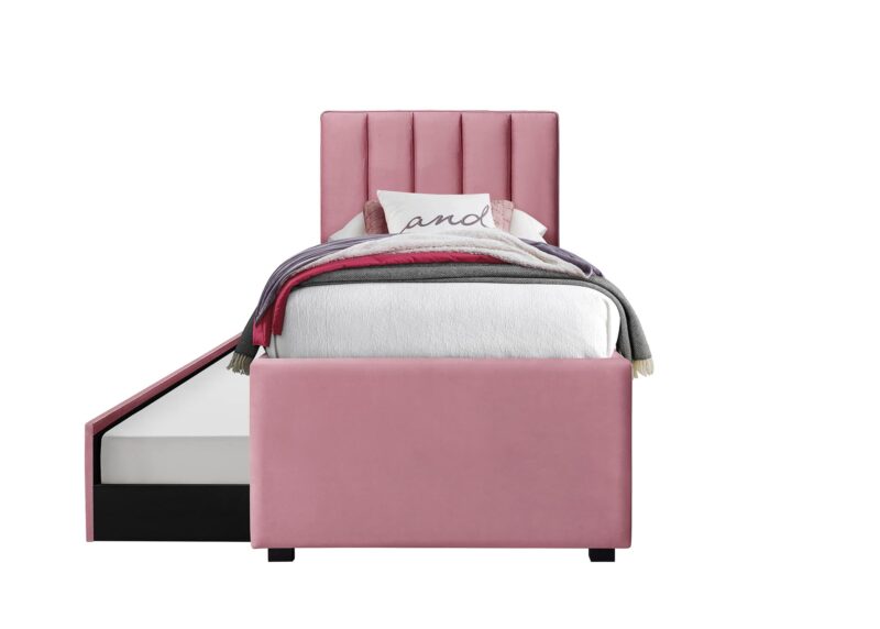 Voodi RASSEL 90, roosa