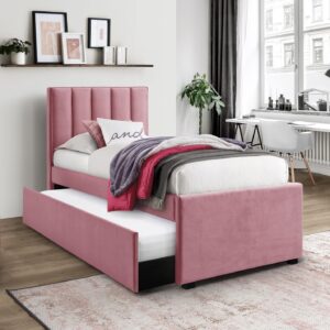 Voodi RASSEL 90, roosa