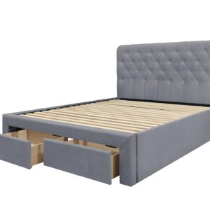 Voodi MARLIS 160 cm, hall