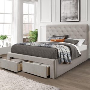 Voodi MARI 160, beež