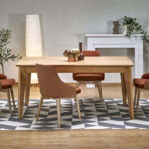 Söögilaud EDMIRON, naturaalne tamm