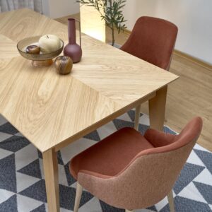 Söögilaud EDMIRON, naturaalne tamm