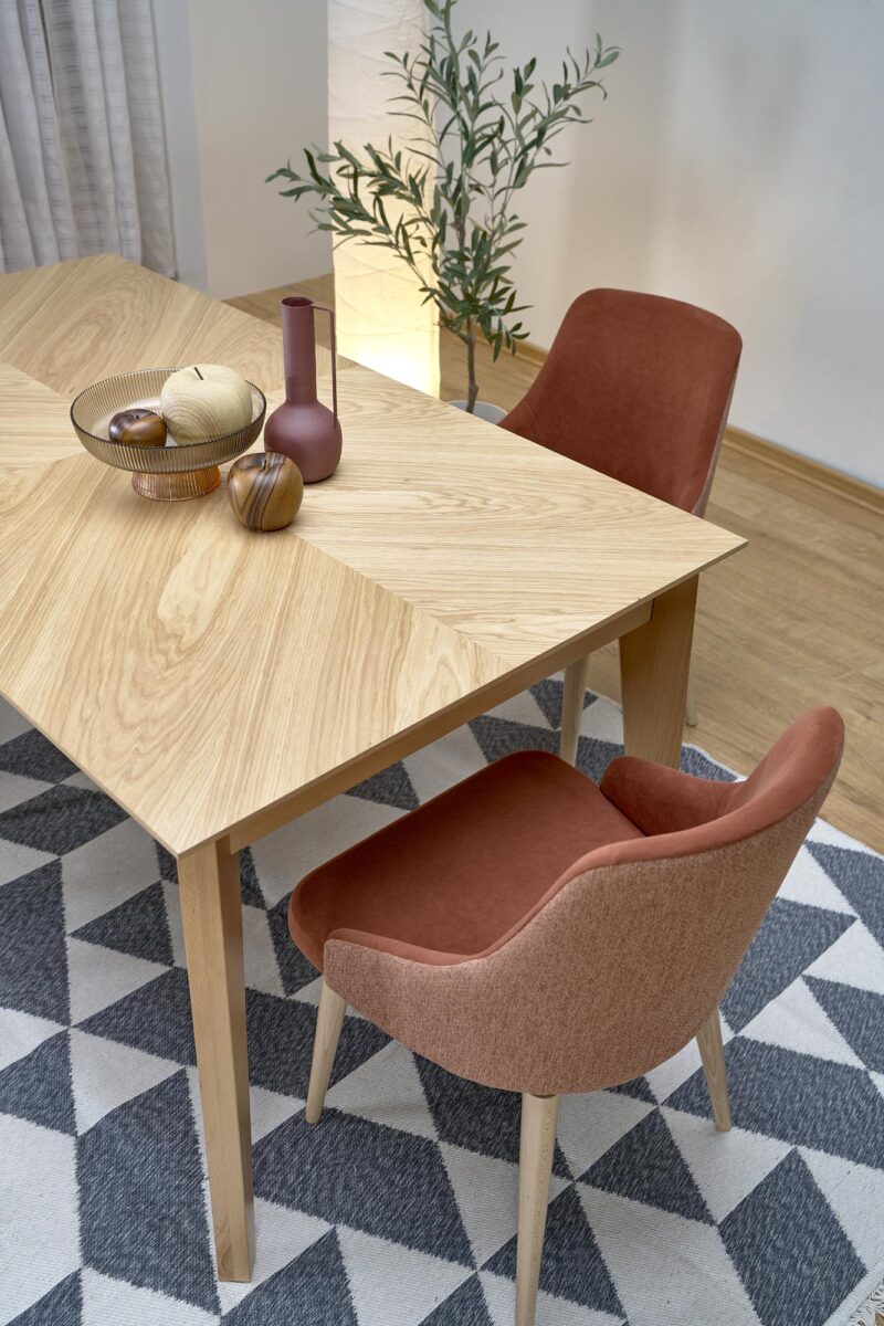 Söögilaud EDMIRON, naturaalne tamm