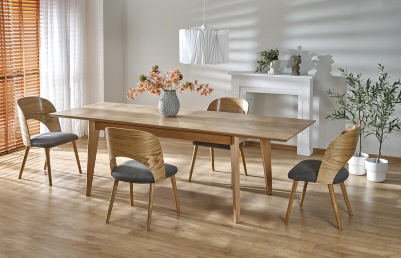 Söögilaud EDMIRON, naturaalne tamm