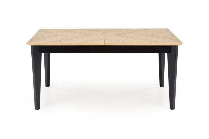 Söögilaud EDMIRON, naturaalne tamm / must