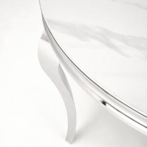 Söögilaud REGNALD, valge marmor