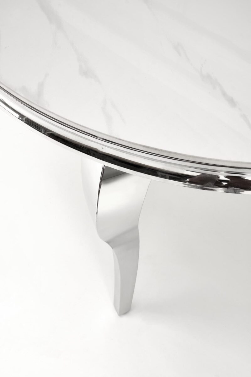 Söögilaud REGNALD, valge marmor