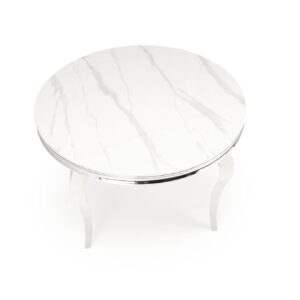 Söögilaud REGNALD, valge marmor