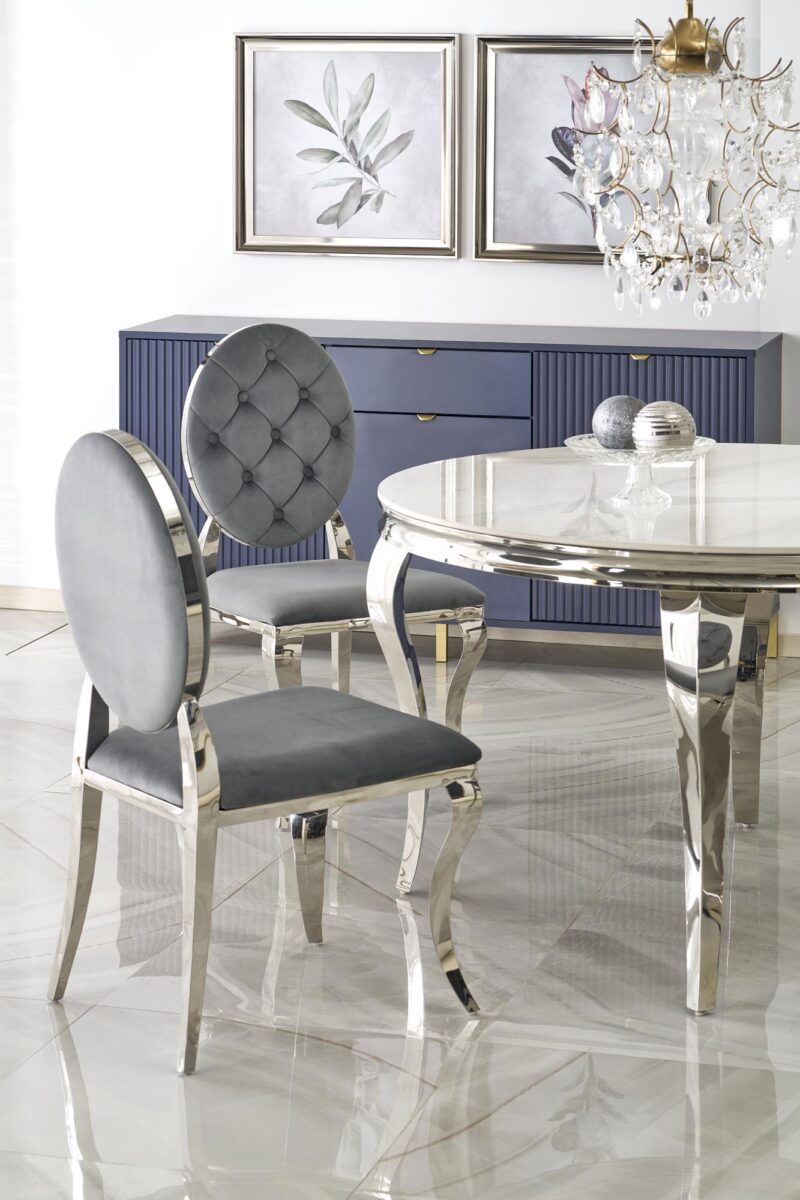 Söögilaud REGNALD, valge marmor