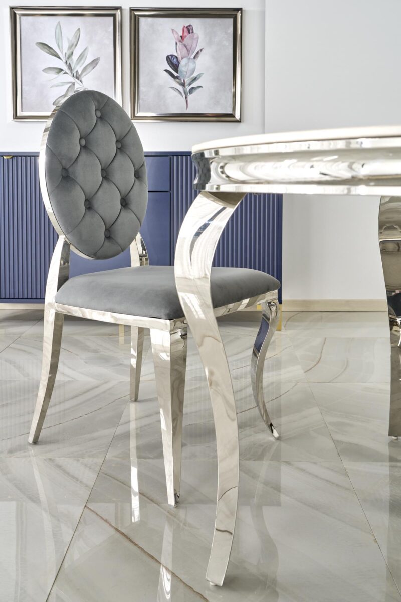 Söögilaud REGNALD, valge marmor