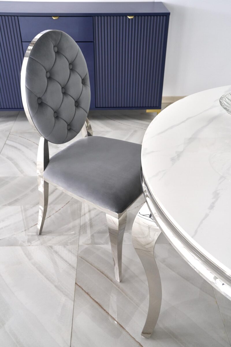 Söögilaud REGNALD, valge marmor