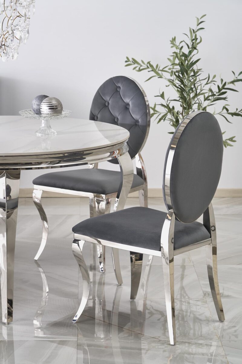 Söögilaud REGNALD, valge marmor