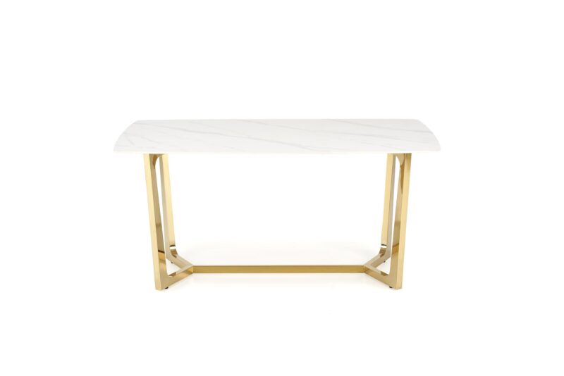 Söögilaud CASTESSA, valge marmor