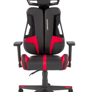 Kontoritool NITRON, must / punane