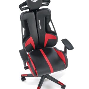 Kontoritool NITRON, must / punane