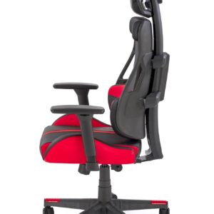 Kontoritool NITRON, must / punane