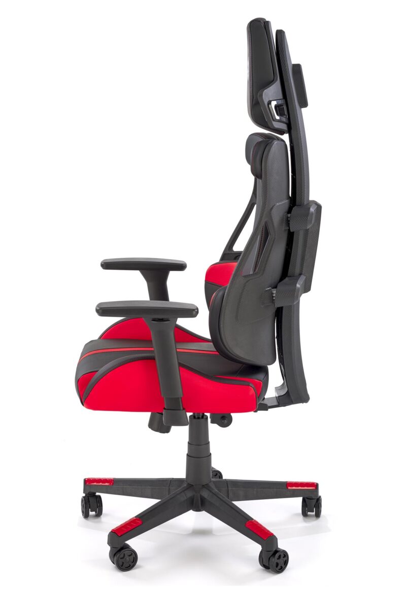 Kontoritool NITRON, must / punane