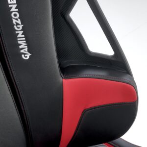 Kontoritool NITRON, must / punane