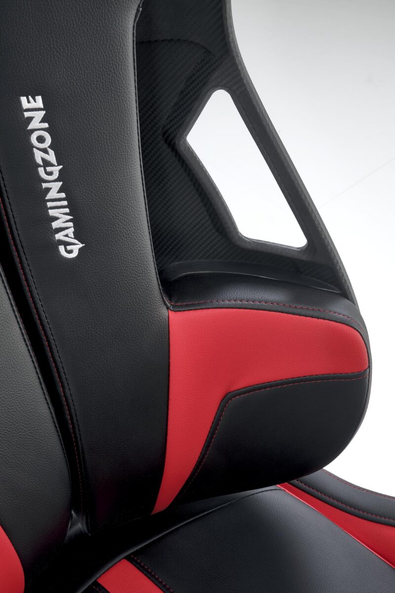 Kontoritool NITRON, must / punane