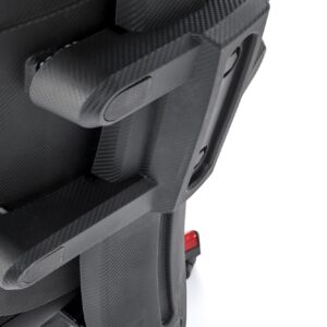 Kontoritool NITRON, must / punane