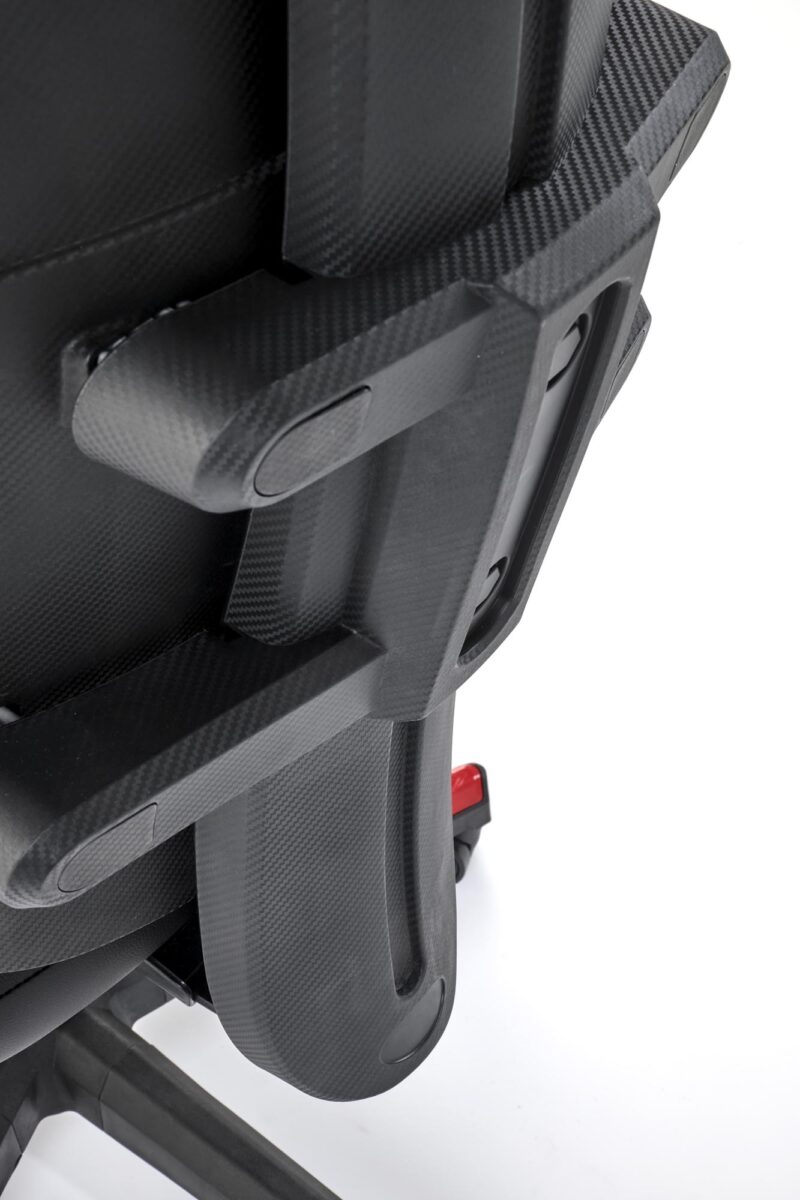 Kontoritool NITRON, must / punane