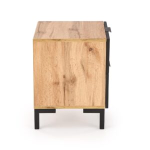 Öökapp NELARO, tamm / must