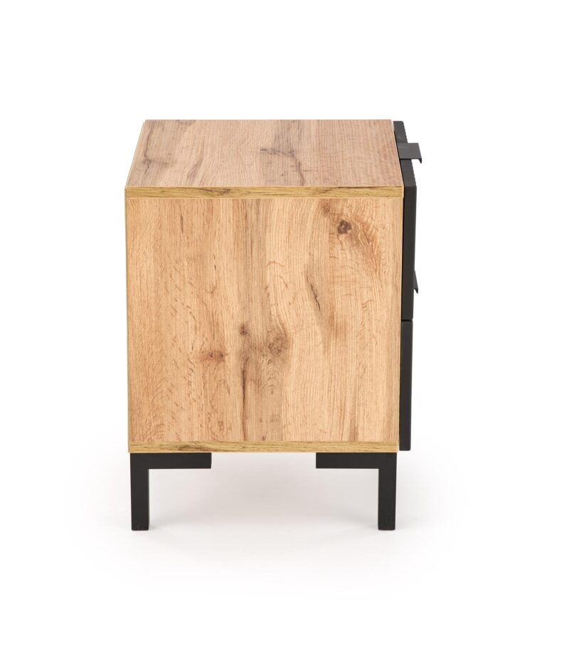 Öökapp NELARO, tamm / must