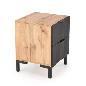 Öökapp NELARO, tamm / must